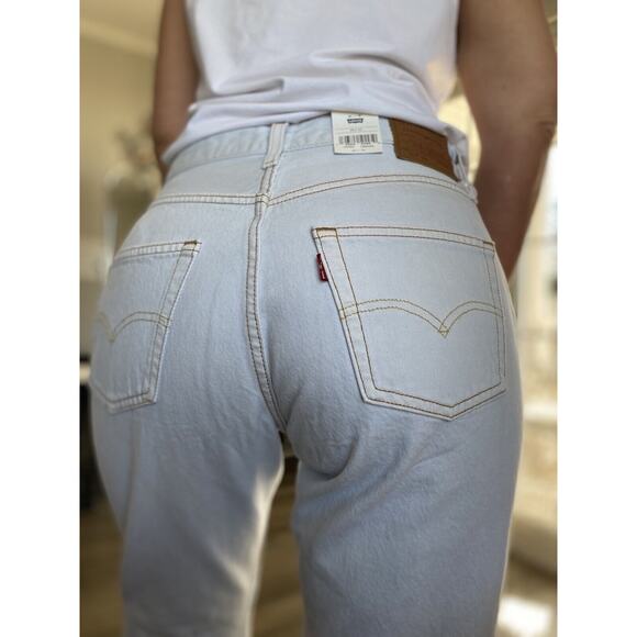 Levi’s Premium 501 '90s Jeans 100% Cotton Denim Button fly 31x32 NWT - Picture 9 of 16